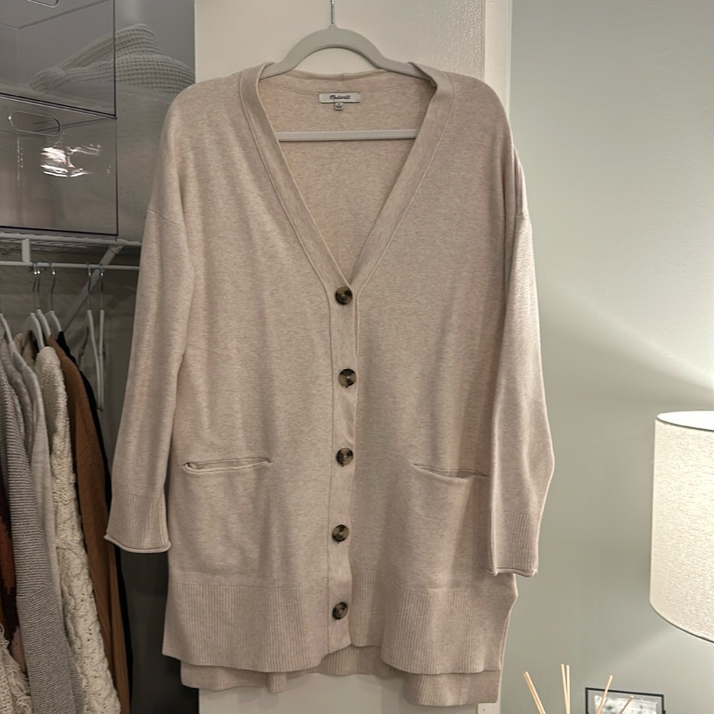 Madewell Long Cardigan - Size L